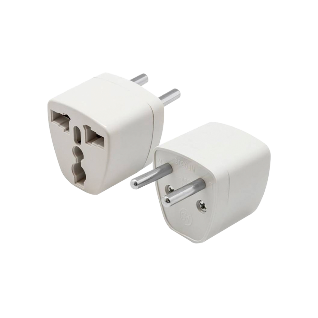 ADAPTADOR DE ENCHUFE UNIVERSAL/BLANCO