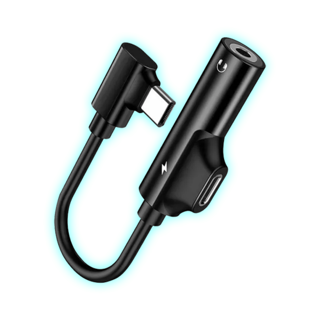 ADAPTADOR TIPO-C A AUDIO 3.5MM + TIPO - C CARGA AL-07
