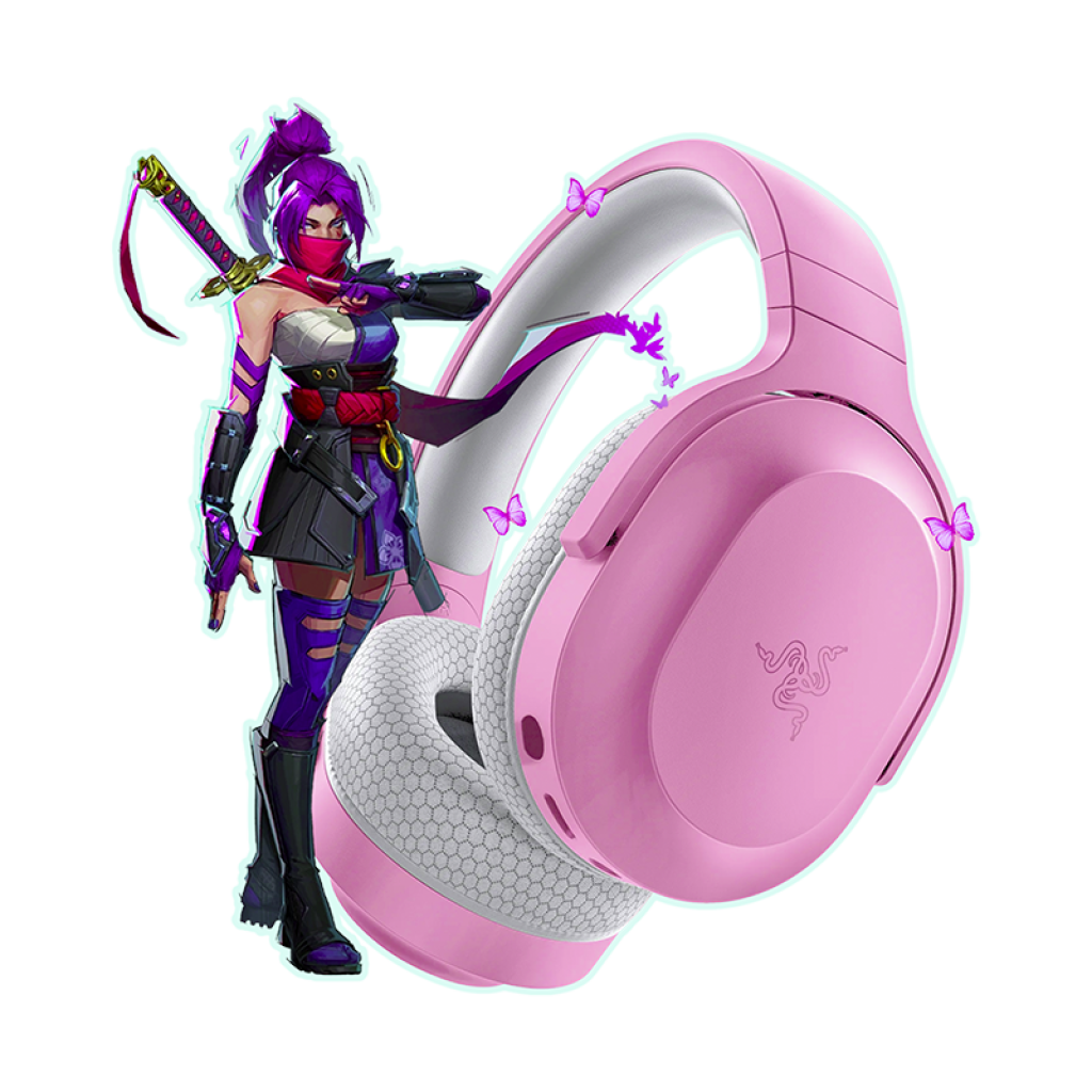 AURICULAR C/MIC RAZER BARRACUDA X QUARTZ EDITION WIRELESS PINK