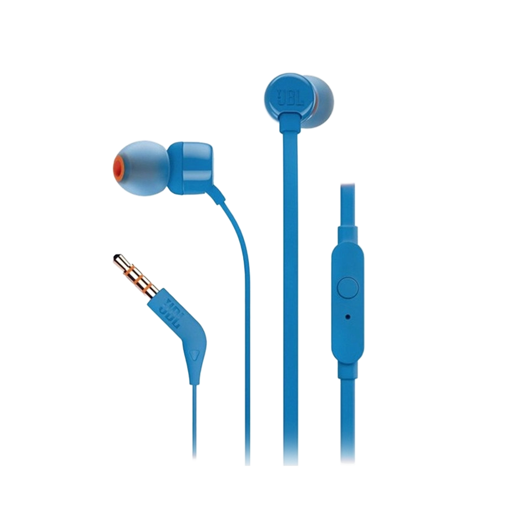 AURICULAR CON MICROFONO JBL TUNE110 AZUL