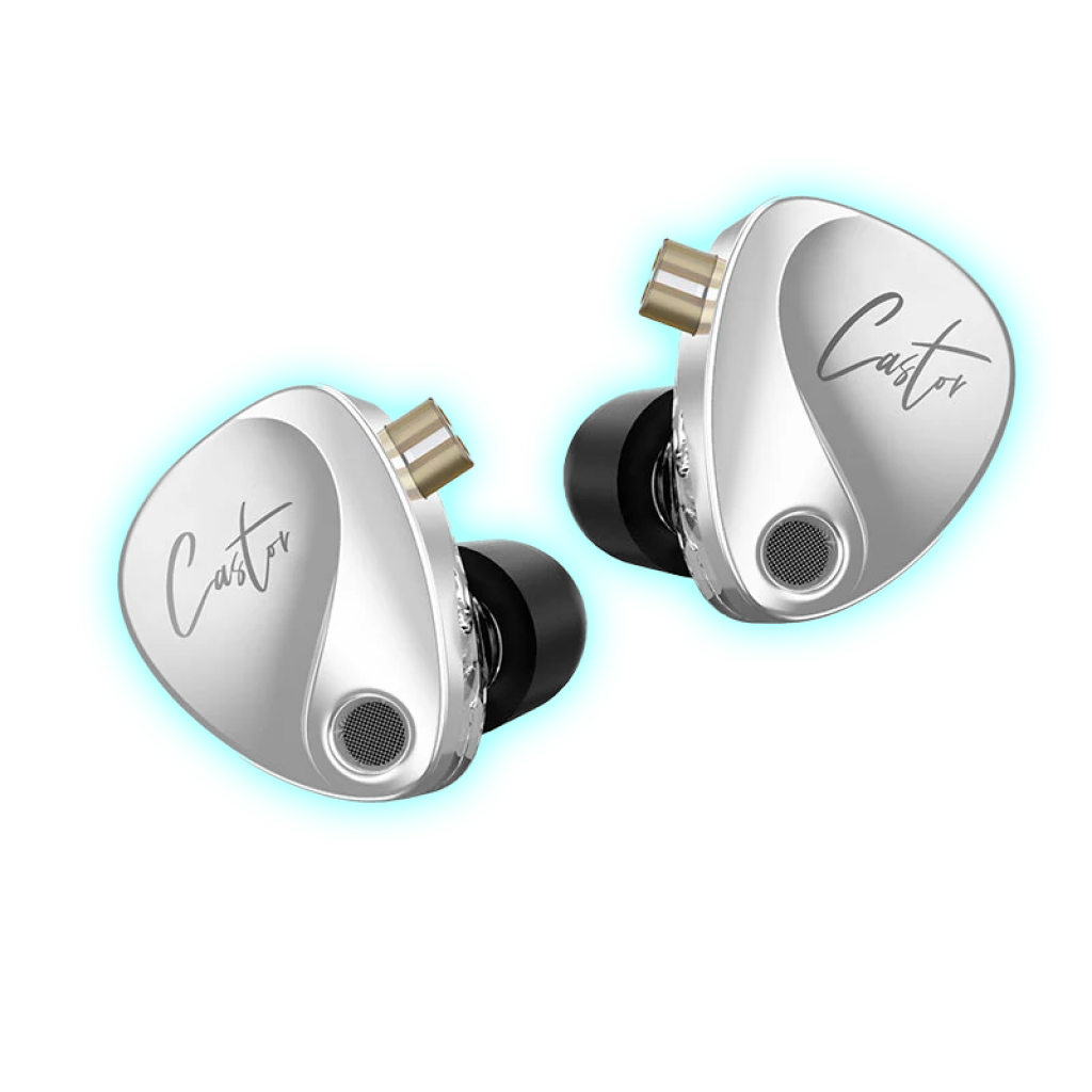 AURICULAR KZ-CASTOR HARMAN EDITION SILVER - NO MIC
