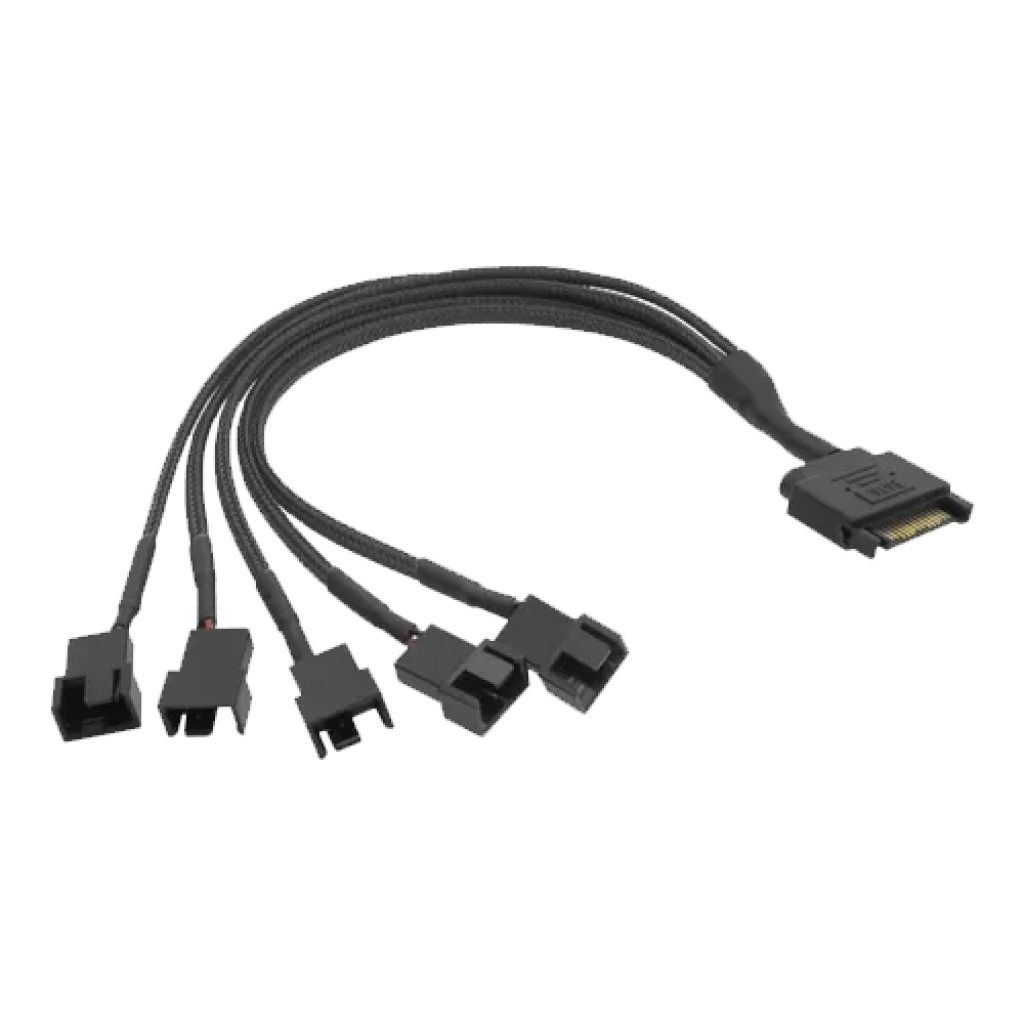 CABLE ADAPTADOR (SPLITTER) SATA A 5 FAN