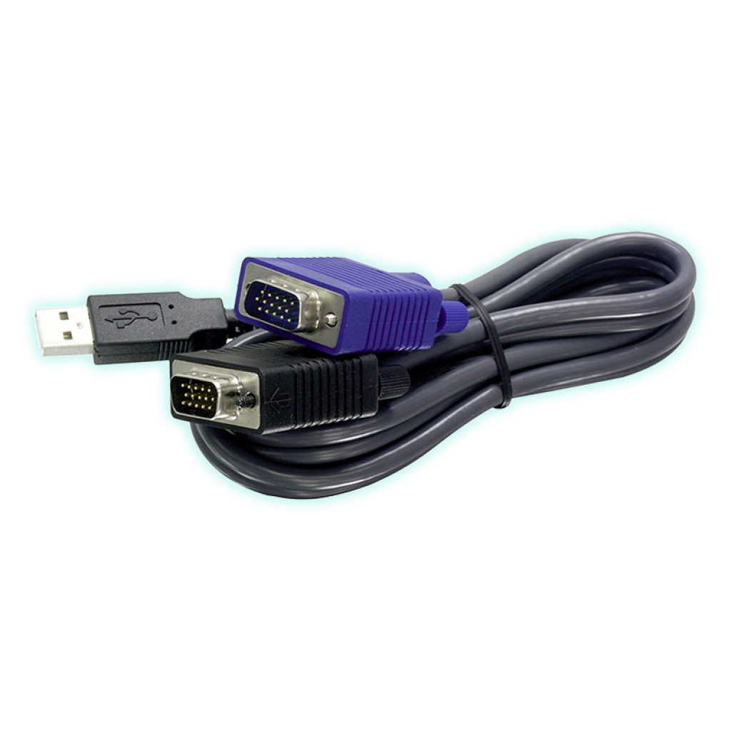 CABLE KVM DE 2M - VGA USB