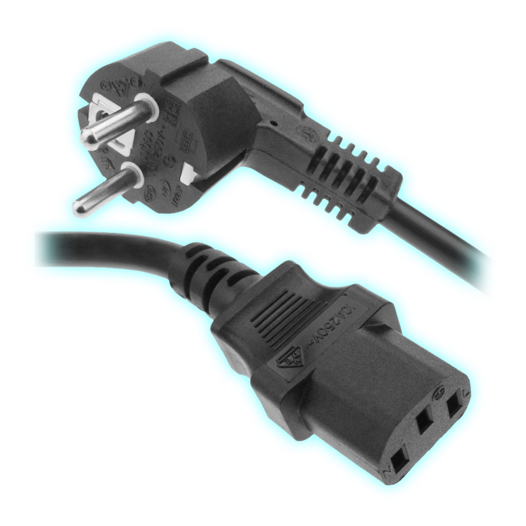 CABLE POWER PARA PC TIPE "F"/SCHUKO/ 3 PINES