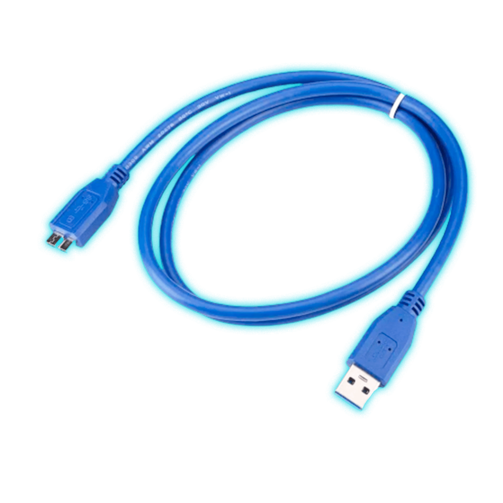CABLE USB 3.0 A MICRO B (HDD EXTERNO)/3 MTS/AZUL