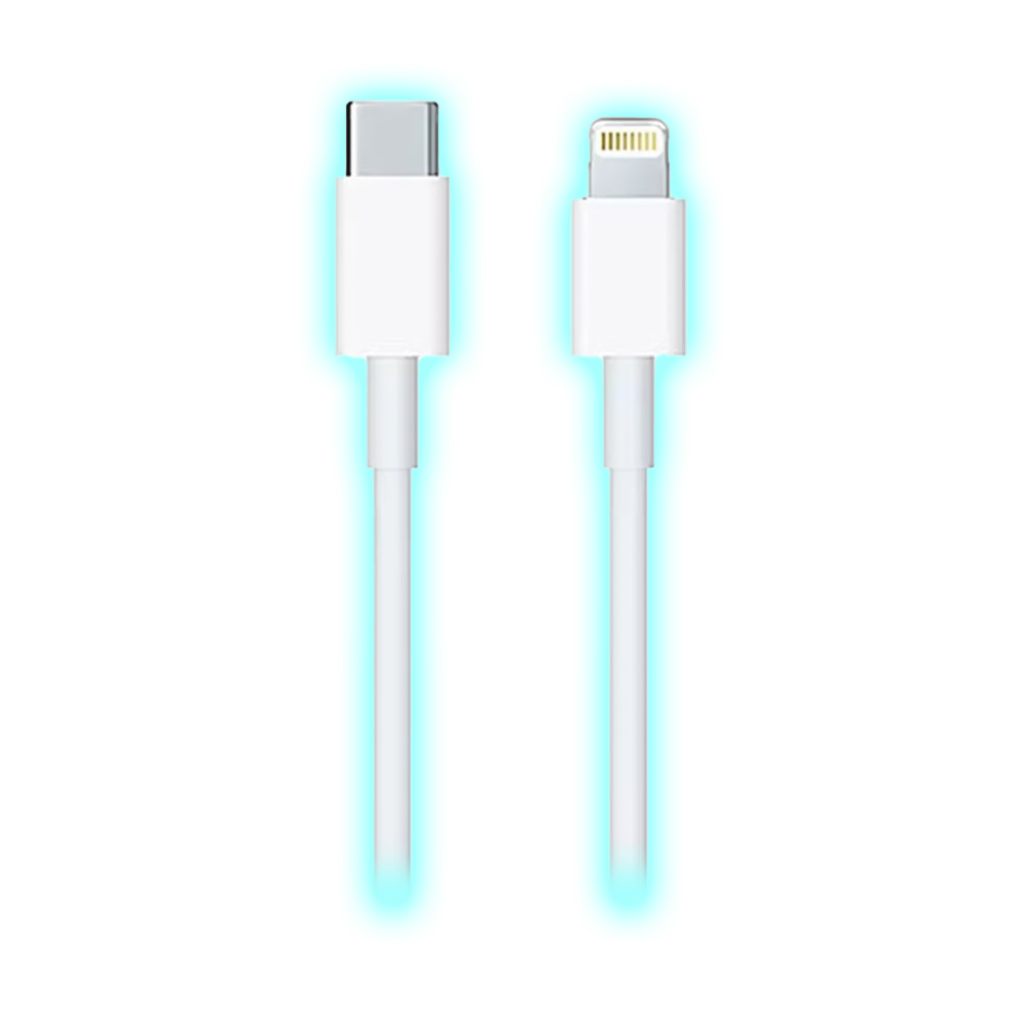 CABLE USB-A  A LIGHTNING IPHONE 1M (COMPATIBLE)