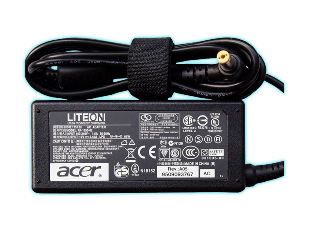 CARGADOR PARA NOTEBOOK ACER PUNTA FINA 19V 2.1A