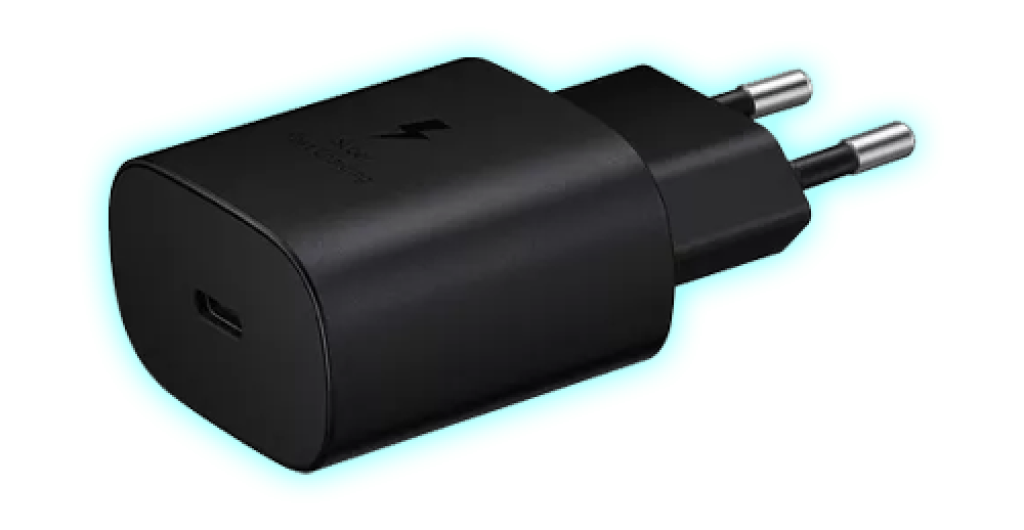 CARGADOR SAMSUNG 25W USB-C EP-TA800/SIN CABLE/NEGRO