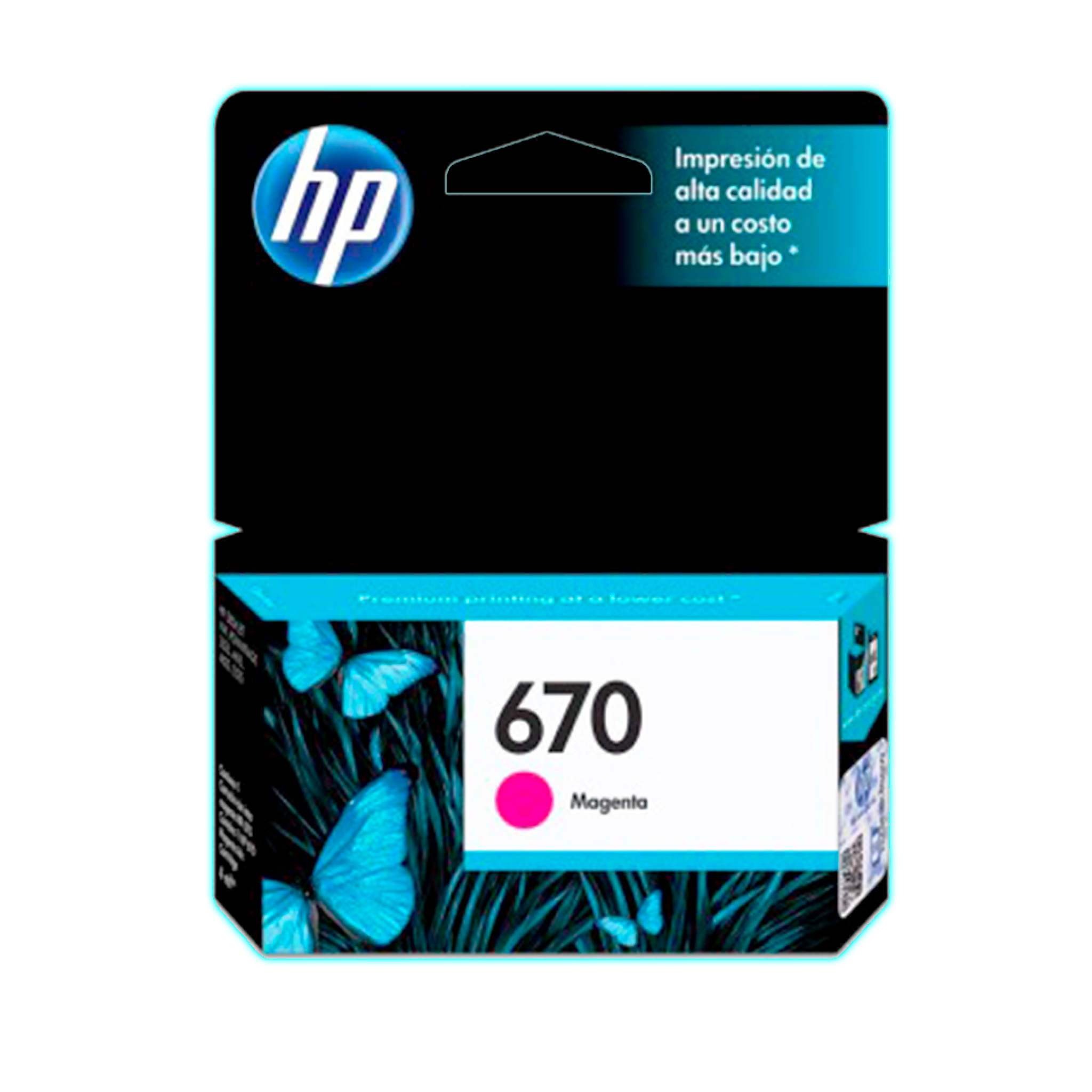 CARTUCHO HP 670 MAGENTA