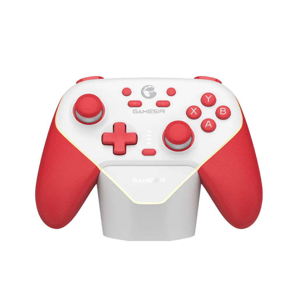 CONTROL GAMESIR SUPER NOVA T4N PRO C/ BASE RED/TRI-MODE/PC/SWITCH/ANDROID/IOS