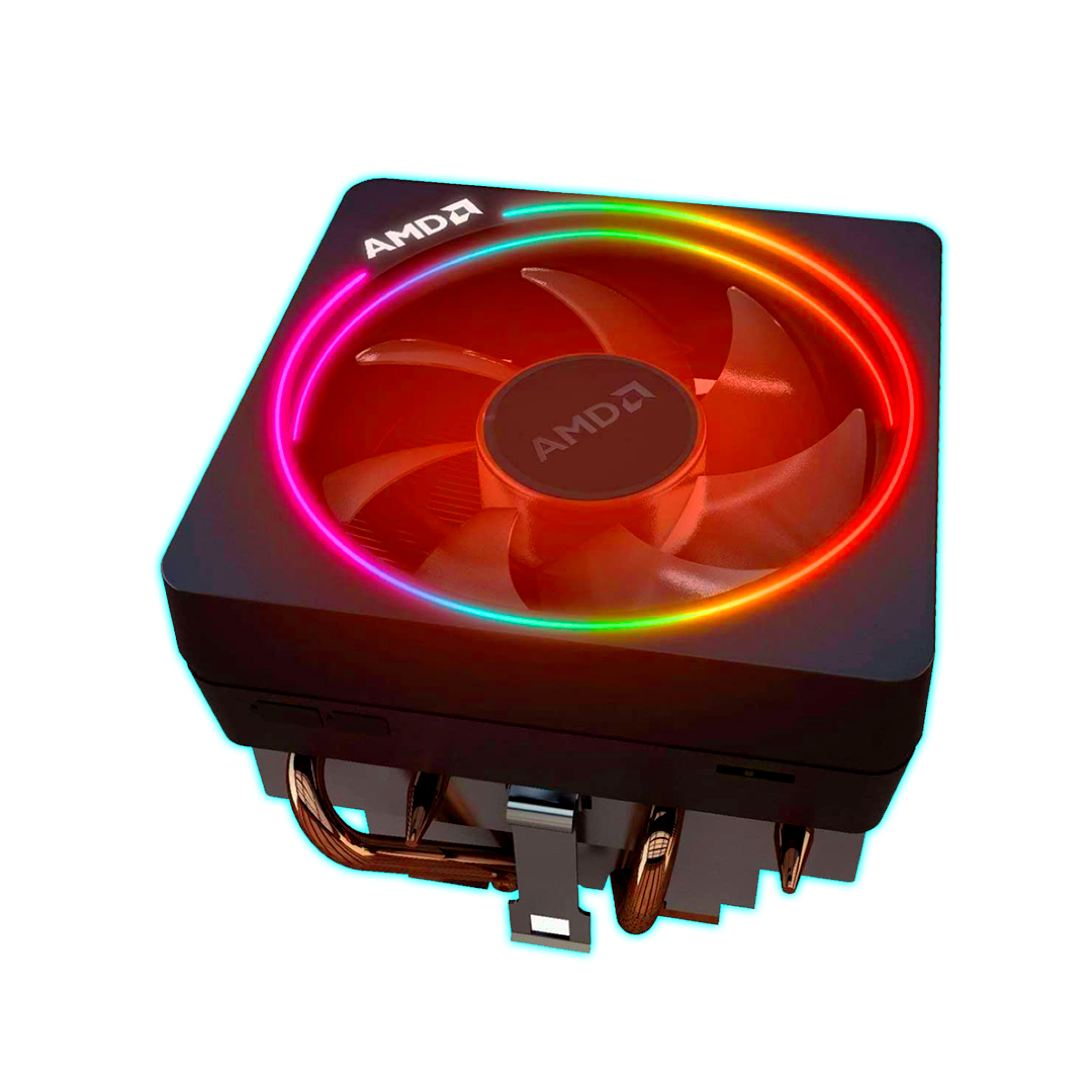 CPU COOLER STOCK (AM4) AMD WRAITH PRISM RGB (BASE DE COBRE)