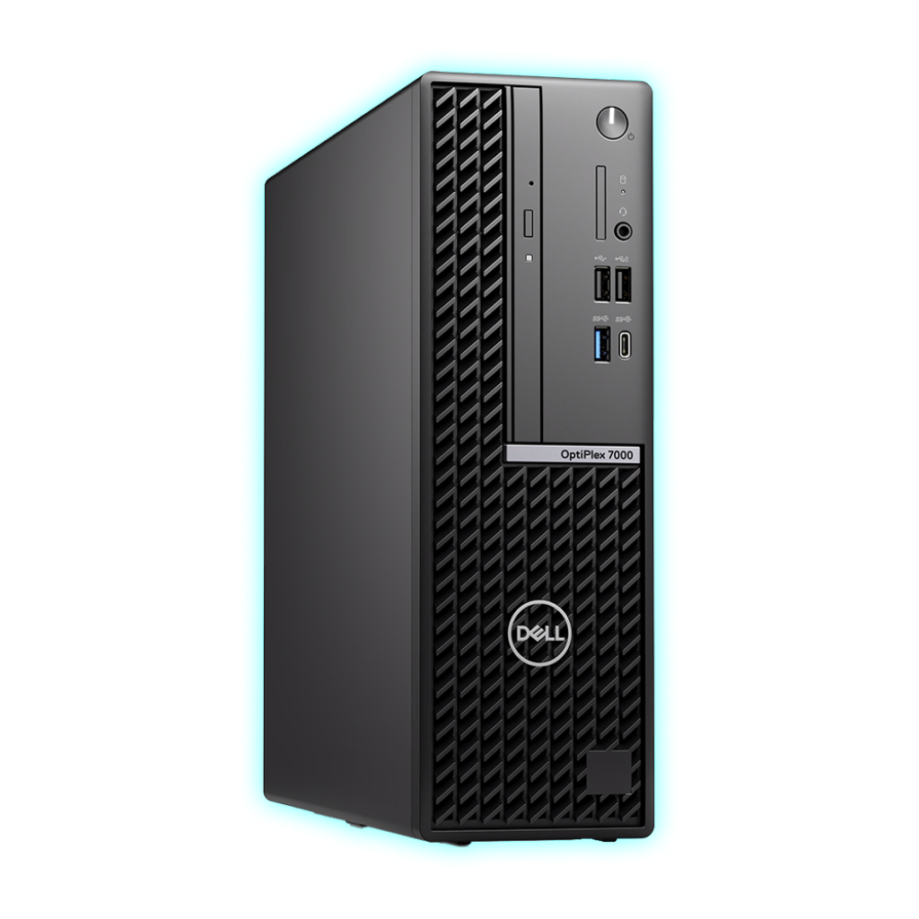PC DELL OPTIPLEX 7000 I3-12100/8GB/1TB/RADEON 550 2GB/T+M/WIN 10 PRO/NEGRO