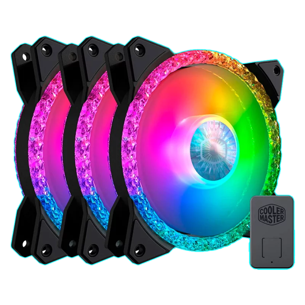 FAN/COOLER COOLER MASTER MASTERFAN MF120 PRISMATIC RGB