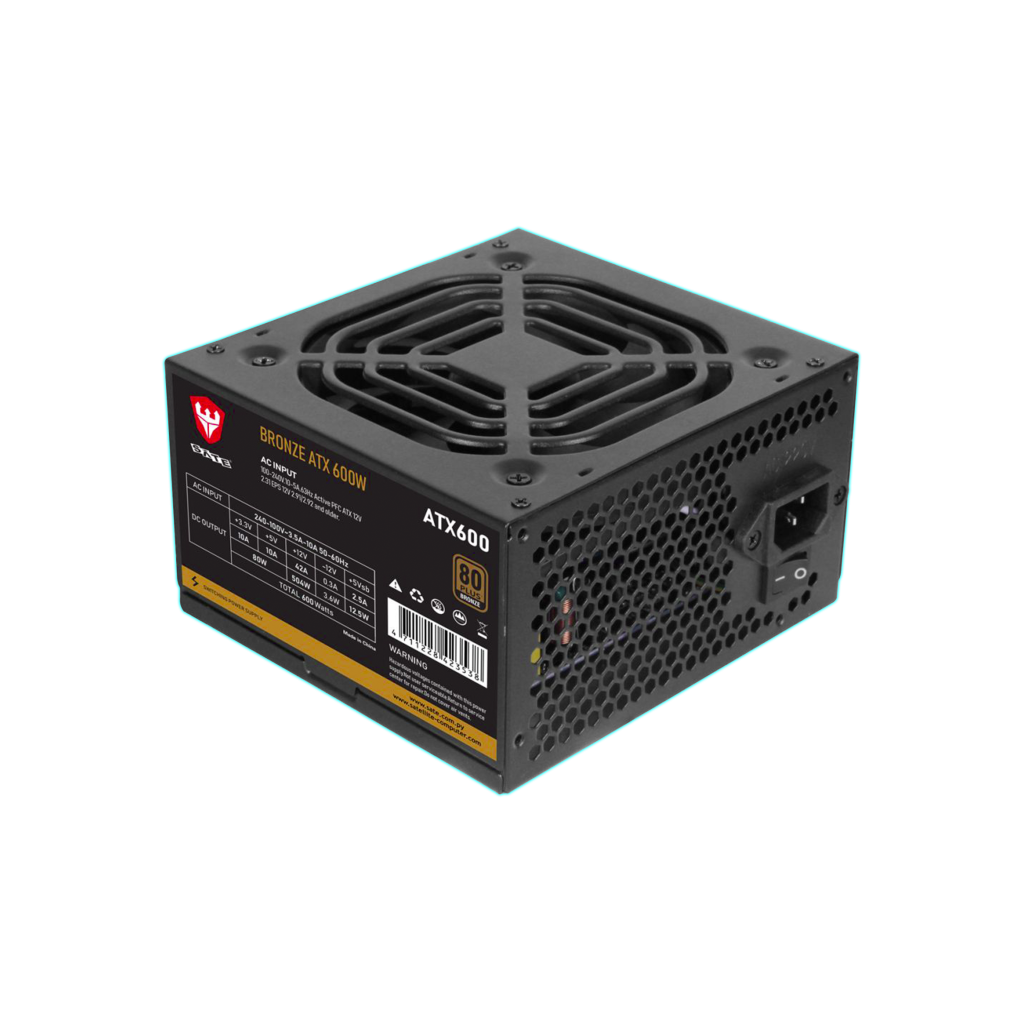 FUENTE 600W SATE 80+ BRONZE