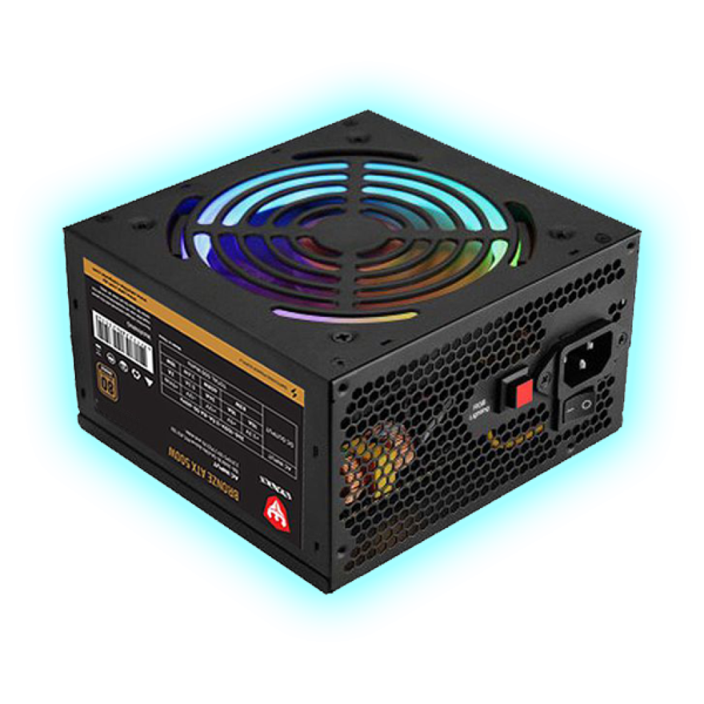 FUENTE 600W SATE 80+ BRONZE FULL RGB