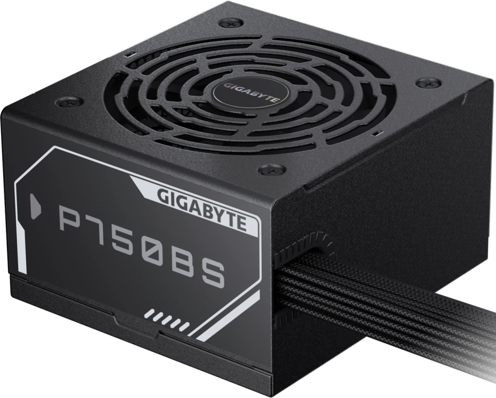 FUENTE 750W GIGABYTE P750BS 80+ BRONZE/BLACK/GP-P750BS