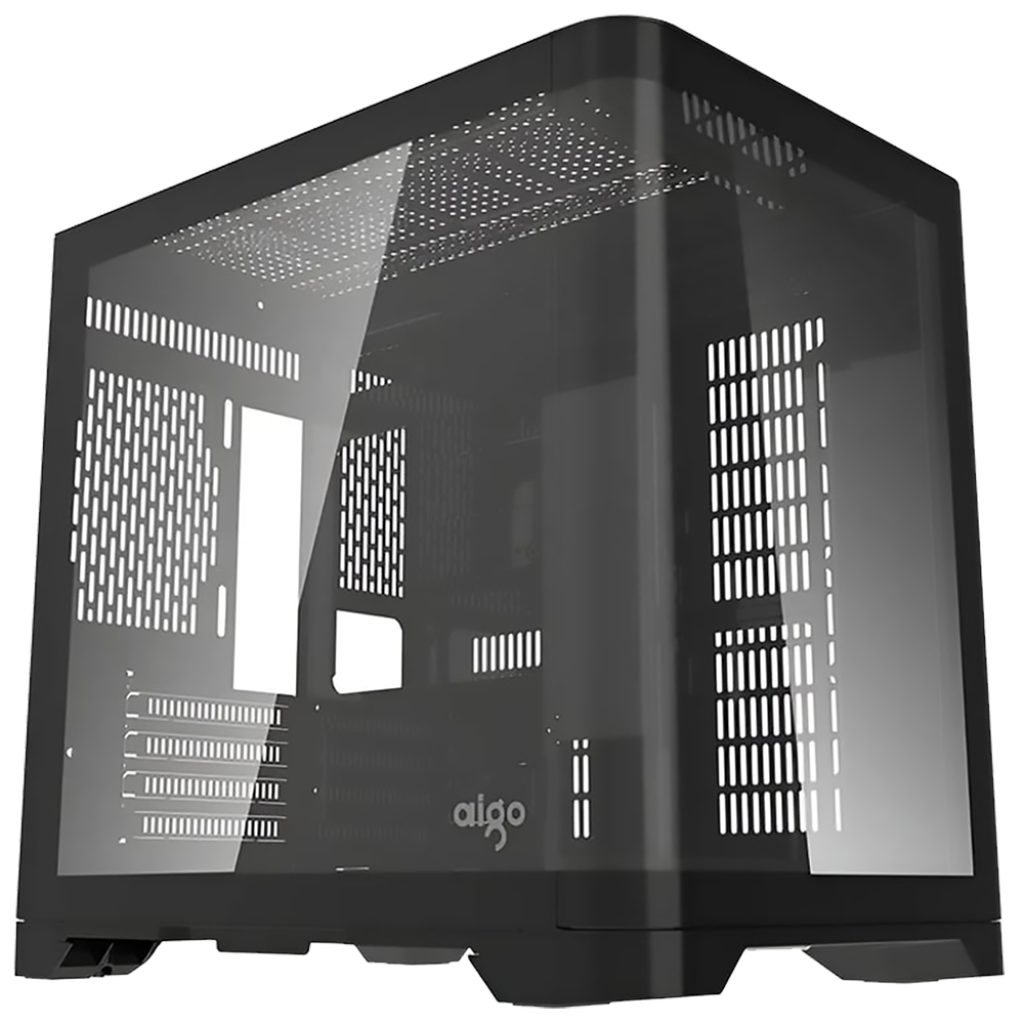 GABINETE AIGO ARC1 VIDRIO TEMPLADO/MID TOWER/NEGRO