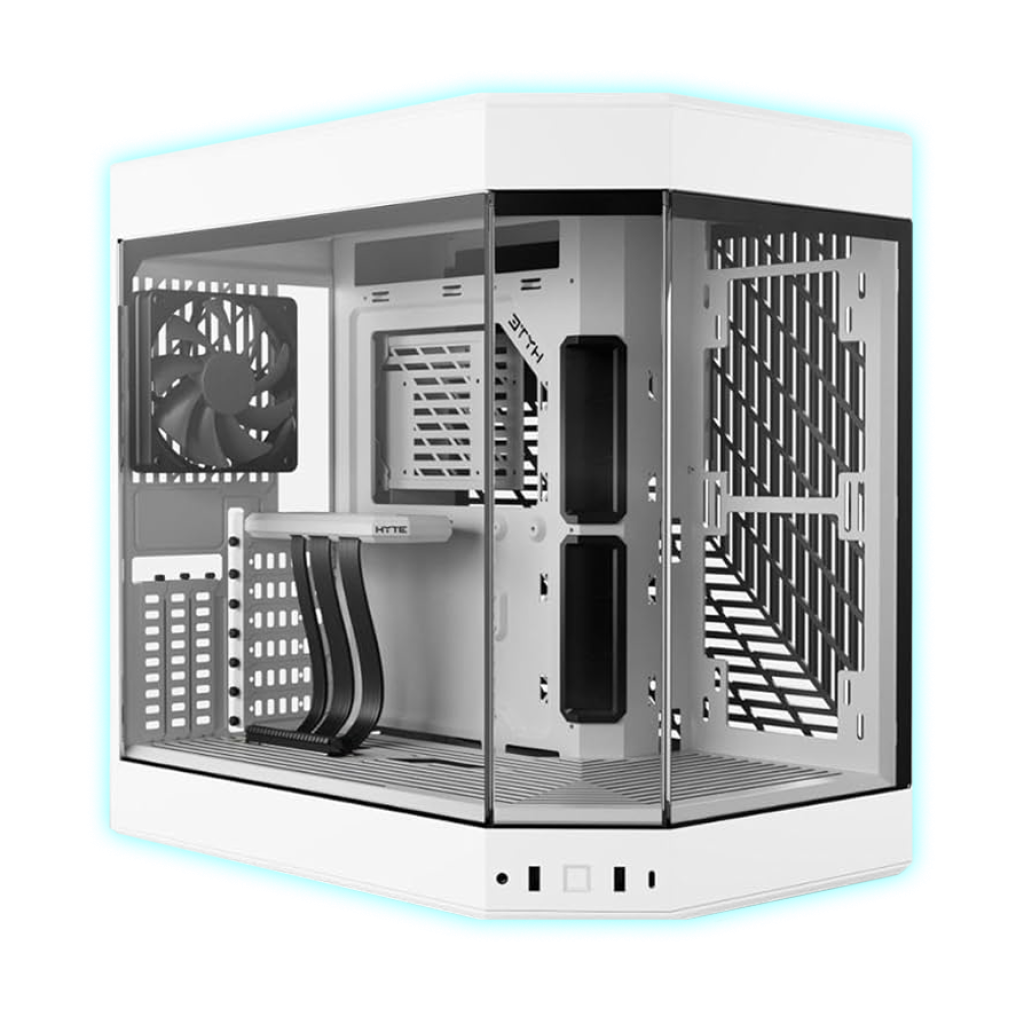 GABINETE HYTE Y60 WHITE/WHITE/SOPORTE VERTICAL/1 FAN COOLER/CS-HYTE-Y60-WW