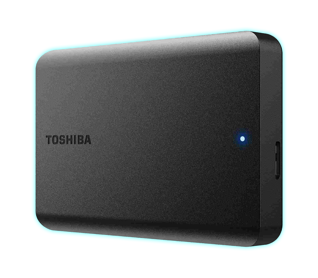 HDD EXTERNO 1TB USB 3.2  TOSHIBA CANVIO BASIC 2.5" HDTB510XK3AA