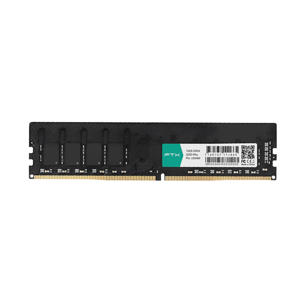 MEMORIA RAM 16GB DDR4 3200MHZ FTX BLACK/FTX-MEM16GB
