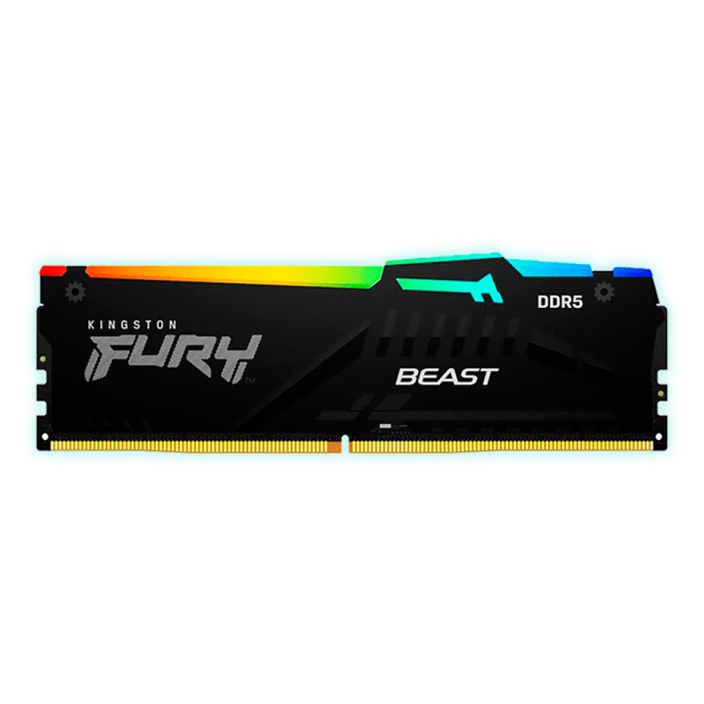 MEMORIA RAM 16GB DDR5 6000MHZ KINGSTON FURY/BLACK/RGB - KF560C36BBEA-16