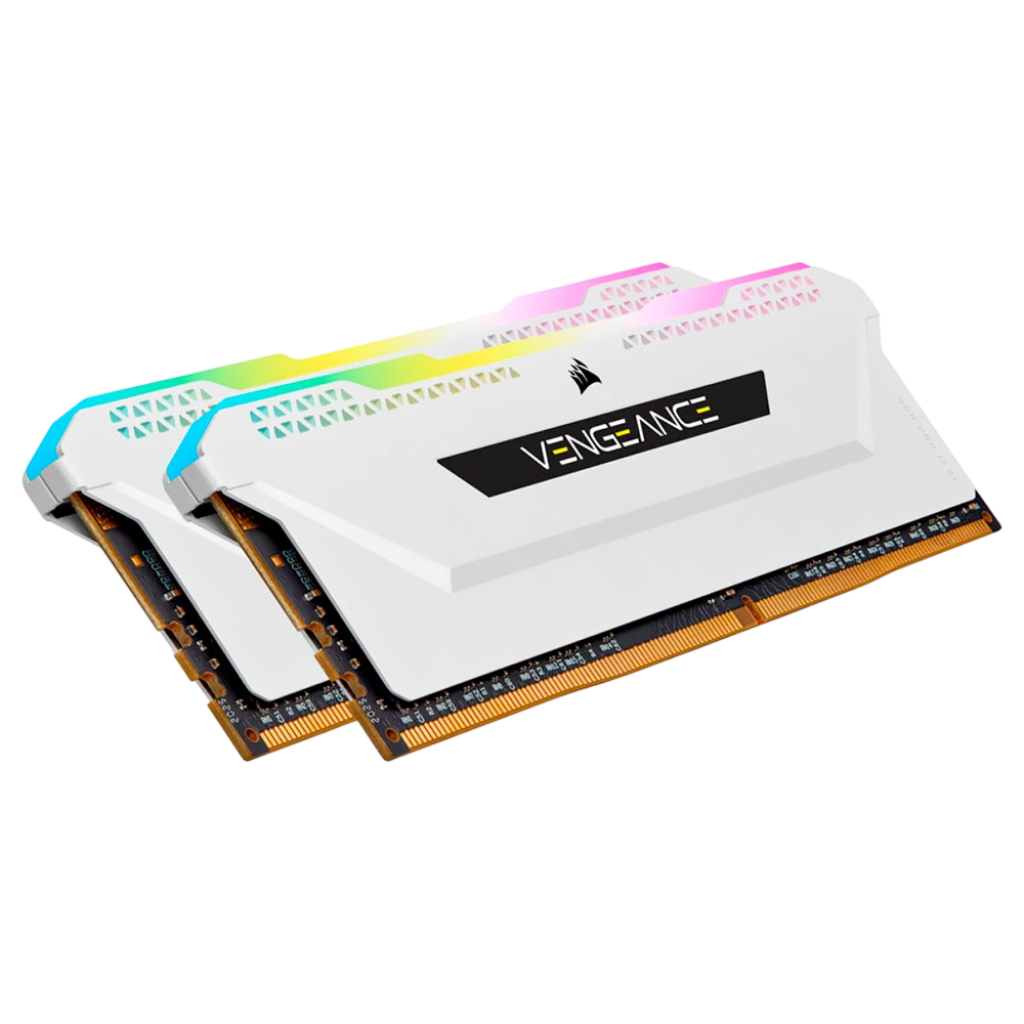 MEMORIA RAM 32GB (2X16GB) DDR4 3600MHZ CORSAIR VENGEANCE RGB PRO SL/WHITE