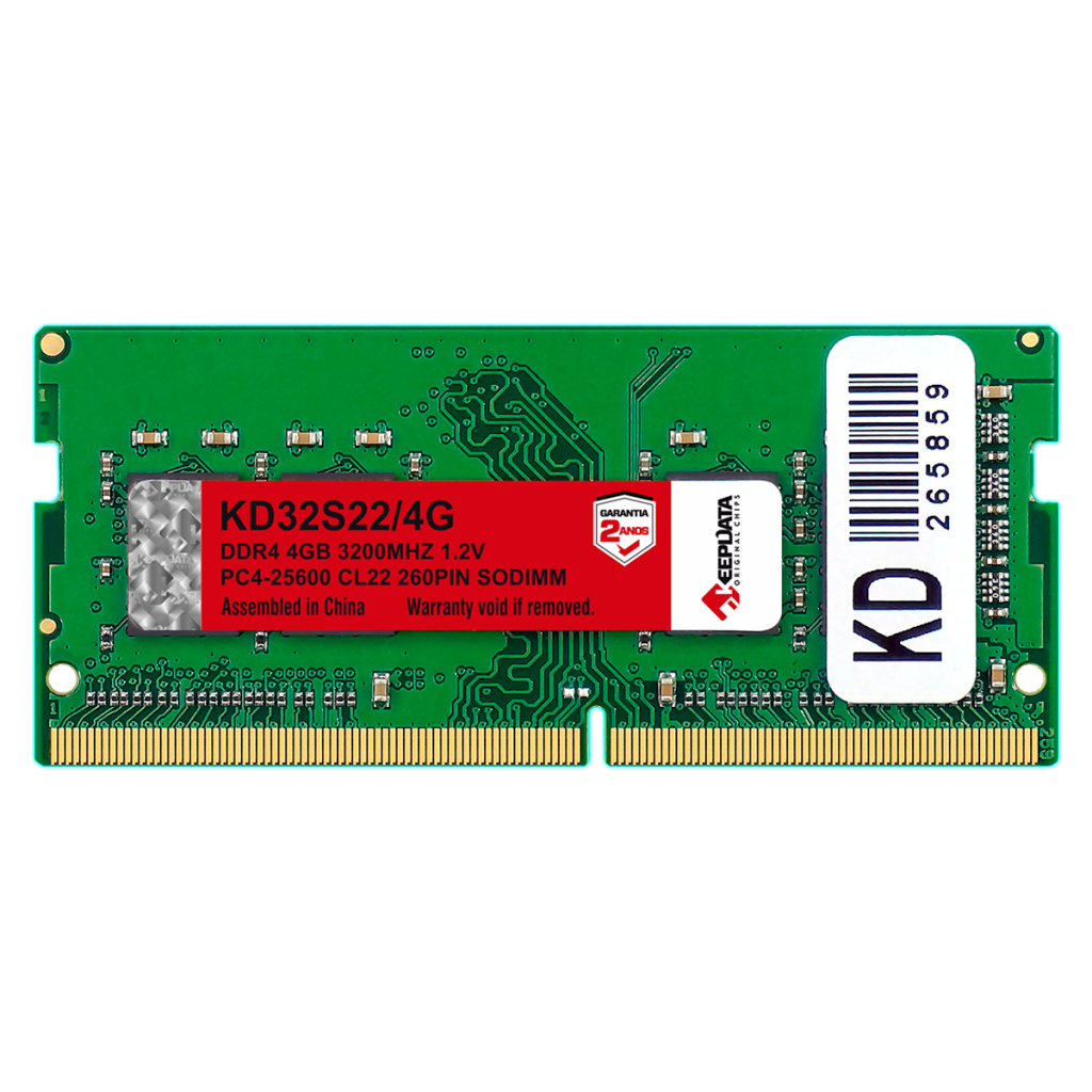 MEMORIA RAM (NB) 4GB DDR4 3200MHZ KEEPDATA KD32S22/4G