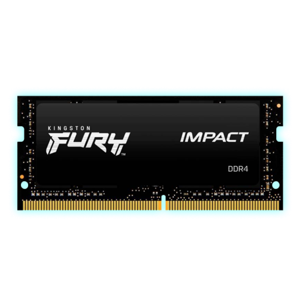 MEMORIA RAM (NB) DDR4 8GB 3200MHZ KINGSTON FURY IMPACT BLACK KF432S20IB/8