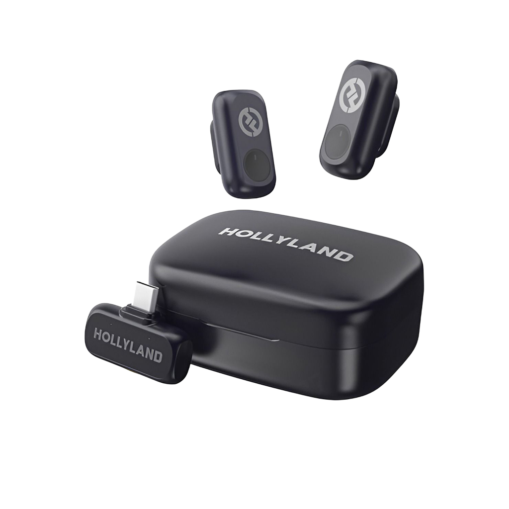 MICROFONO HOLLYLAND LARK A1/WIRELESS/TIPO-C/BLACK/LARK A1