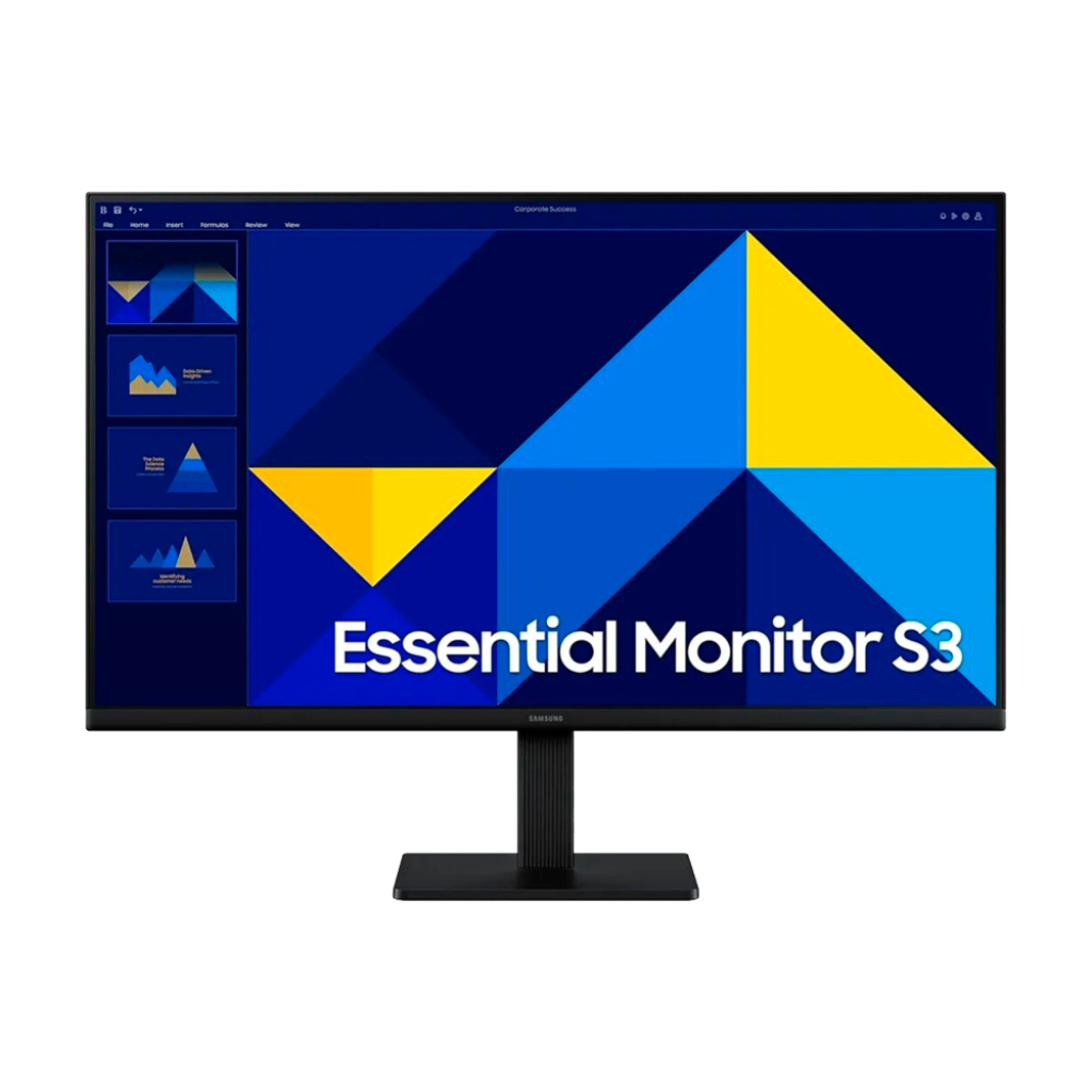 MONITOR 24" SAMSUNG ESSENTIAL S3 FHD/HDMI/100HZ/5MS/IPS/BLACK/LS24D300GANXZA