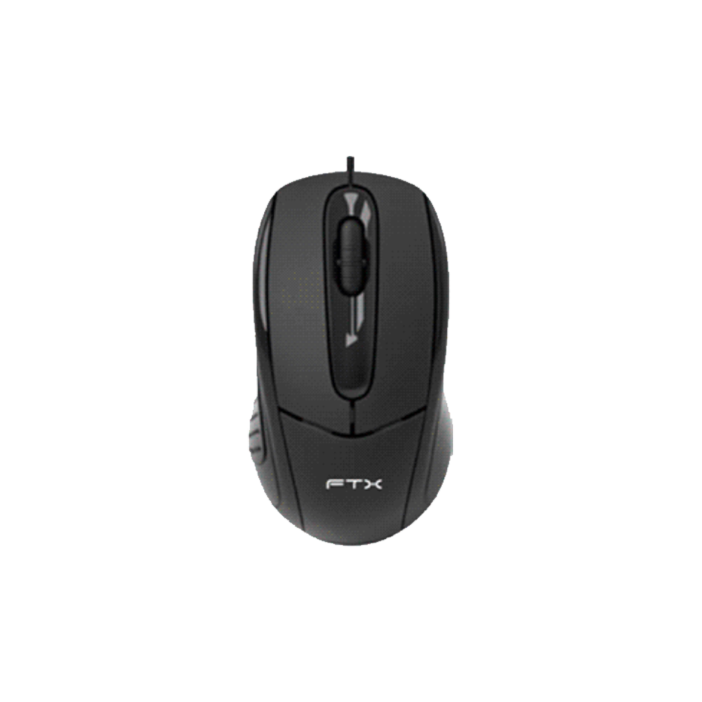 MOUSE FTXMSE003 USB/NEGRO