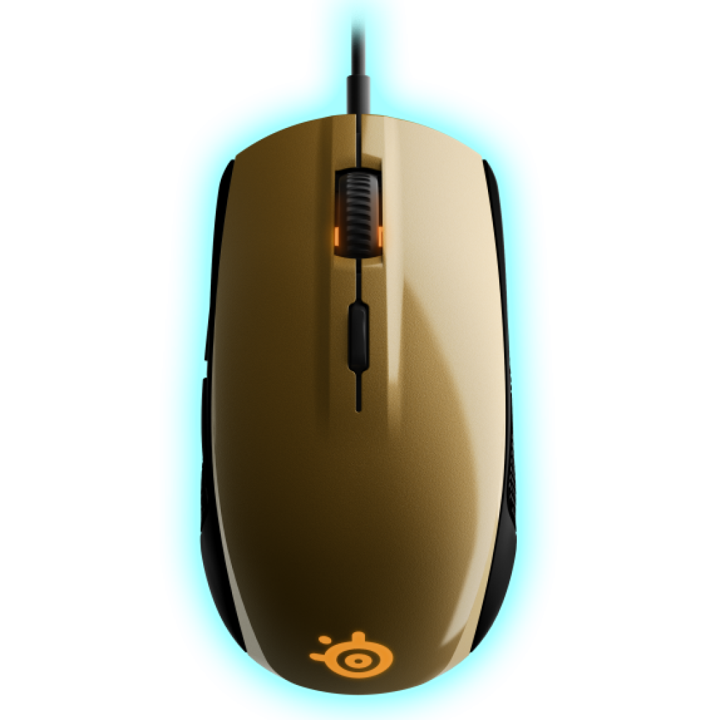 MOUSE GAMING STEELSERIES RIVAL 100 ALCHEMY GOLD