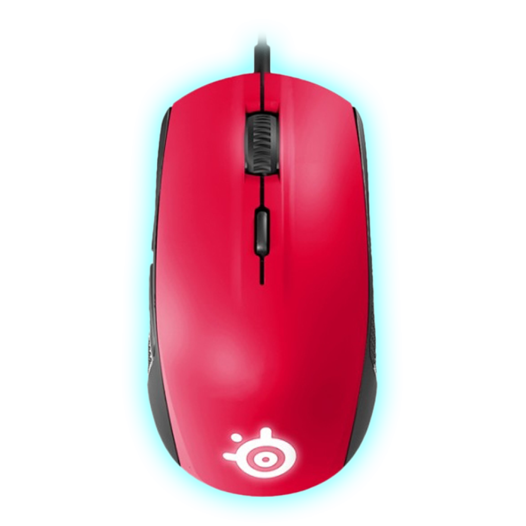 MOUSE GAMING STEELSERIES RIVAL 100 FORGE RED