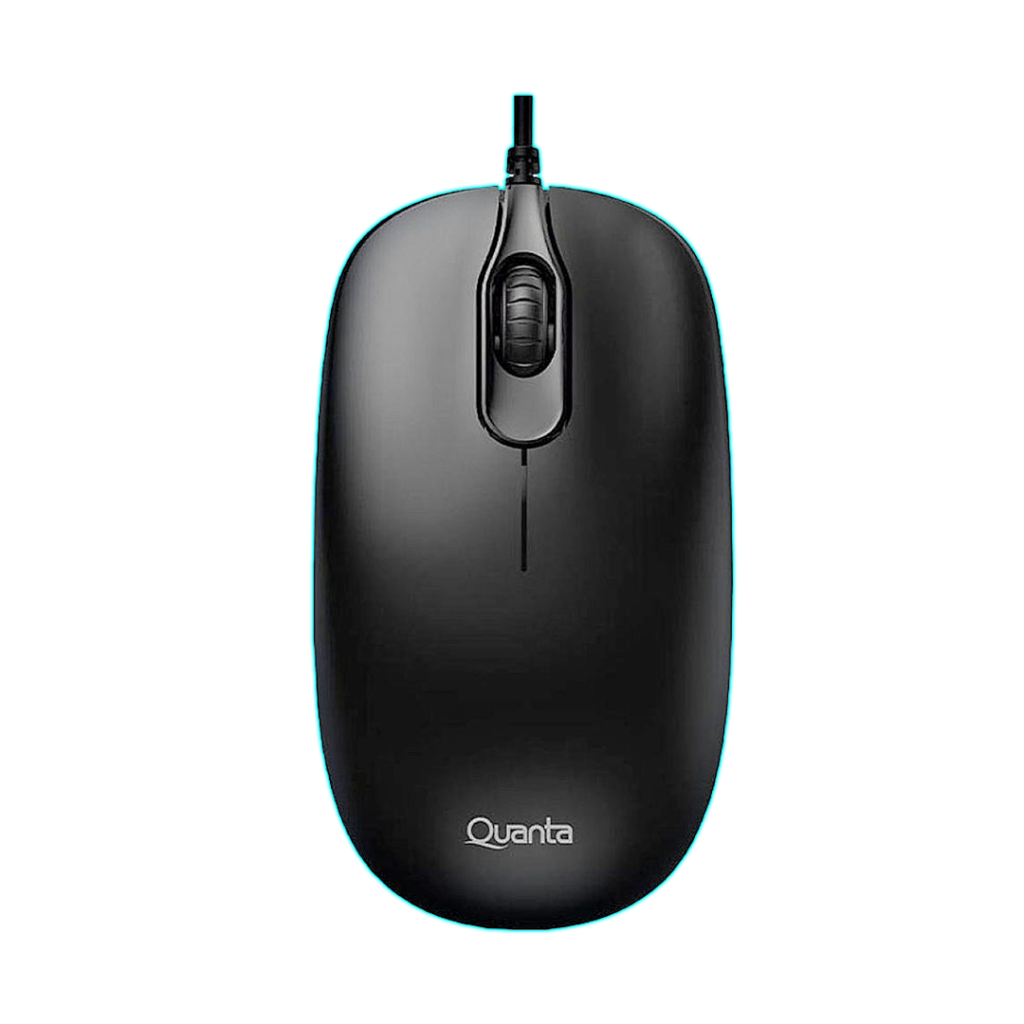 MOUSE ÓPTICO USB QUANTA QTMO10