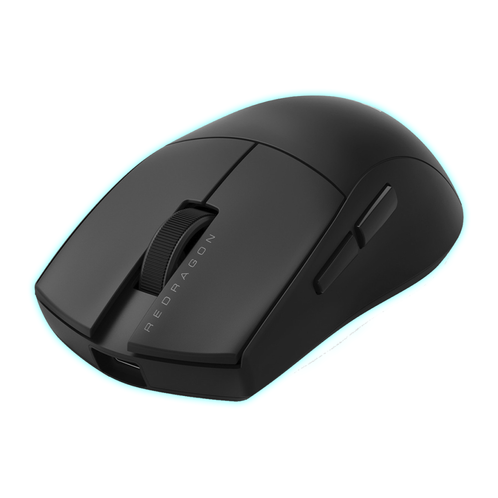 MOUSE REDRAGON GAMER M916-PRO-4K K1NG 4K PRO WIRELESS/BT/26000DPI/NEGRO