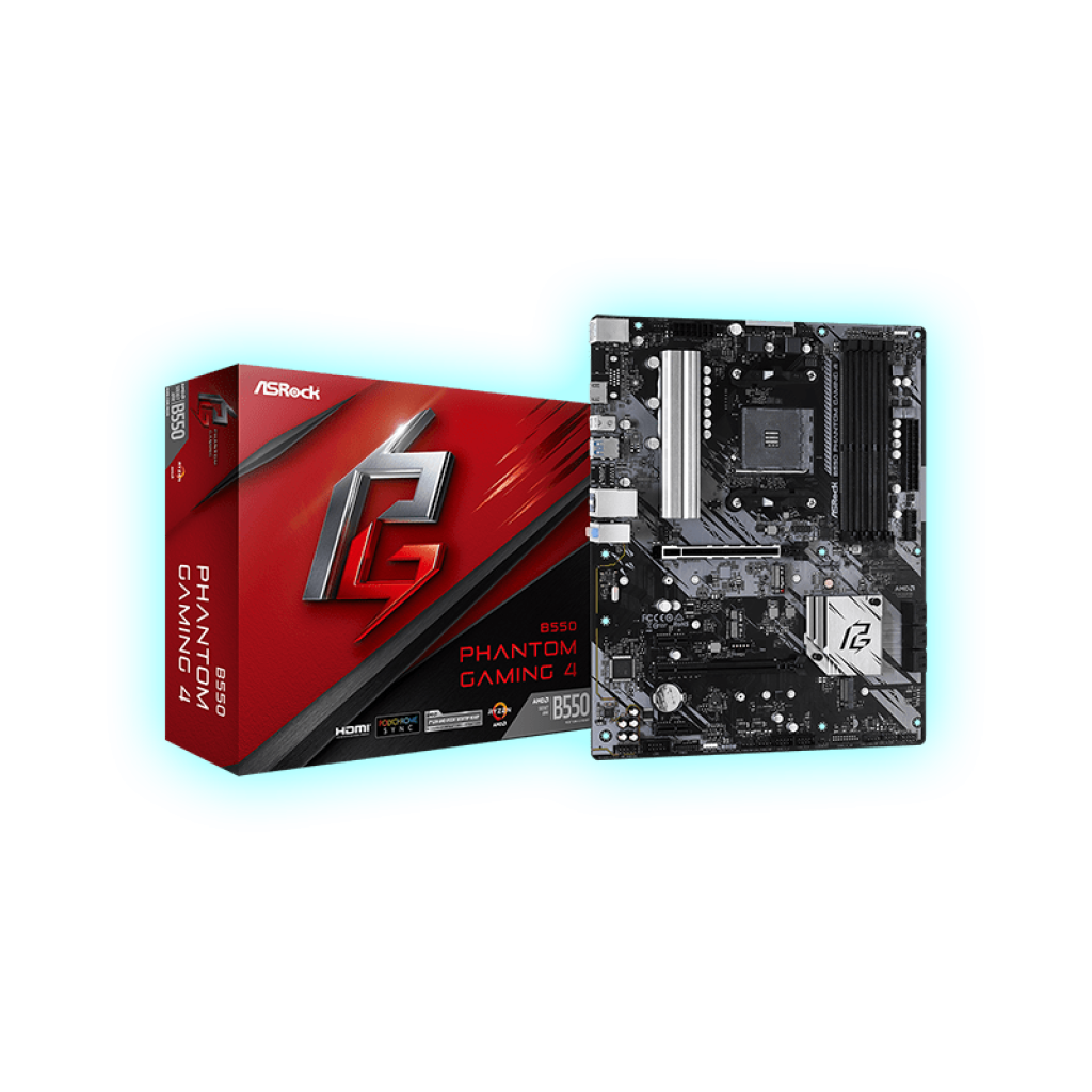 PLACA MADRE ASROCK B550 PHANTHOM GAMING 4 DDR4 (AM4)