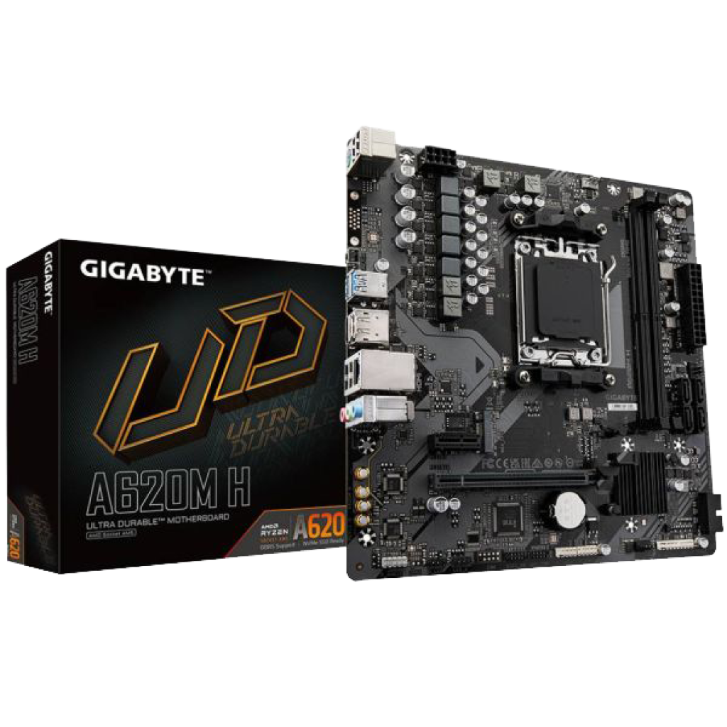PLACA MADRE GIGABYTE A620M H DDR5 (AM5)
