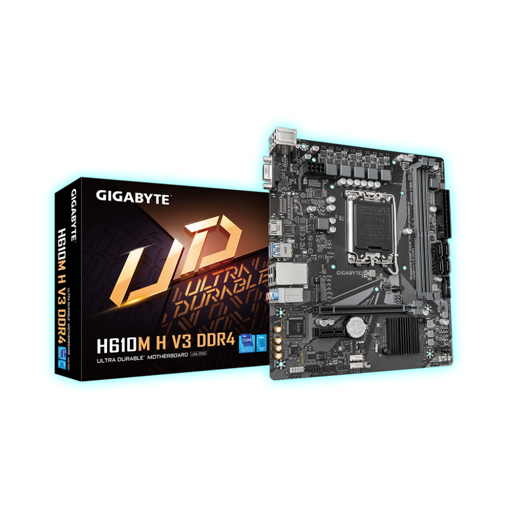 PLACA MADRE GIGABYTE H610M H V3 DDR4 (LGA 1700)