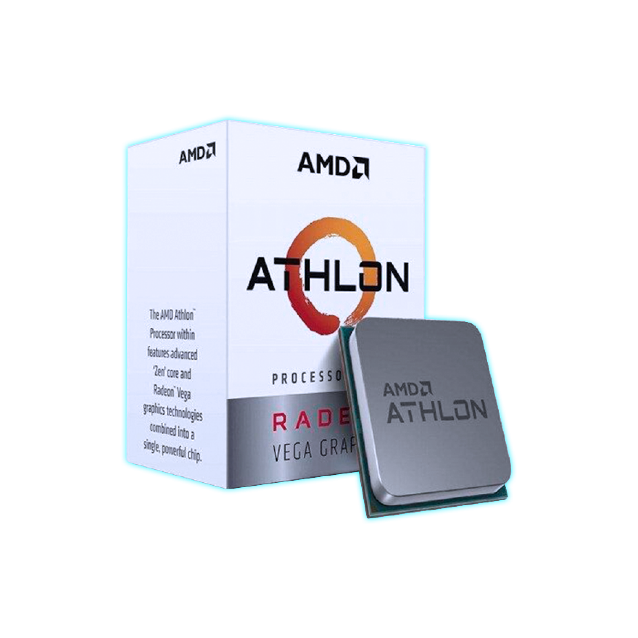 PROCESADOR AMD AM4 ATHLON 3000G 3.5GHZ Serial Center