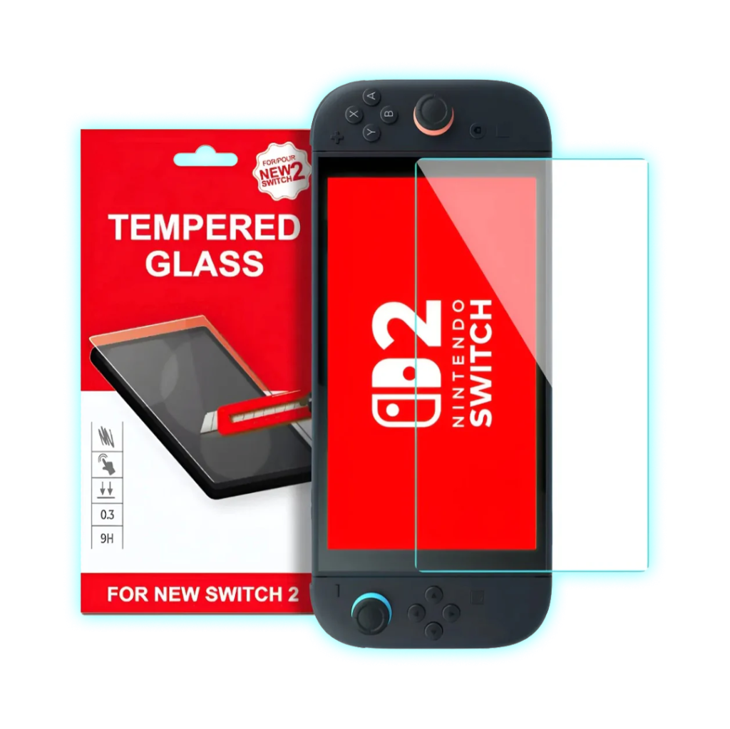 PROTECTOR DE VIDRIO TEMPLADO PARA NINTENDO SWITCH 2