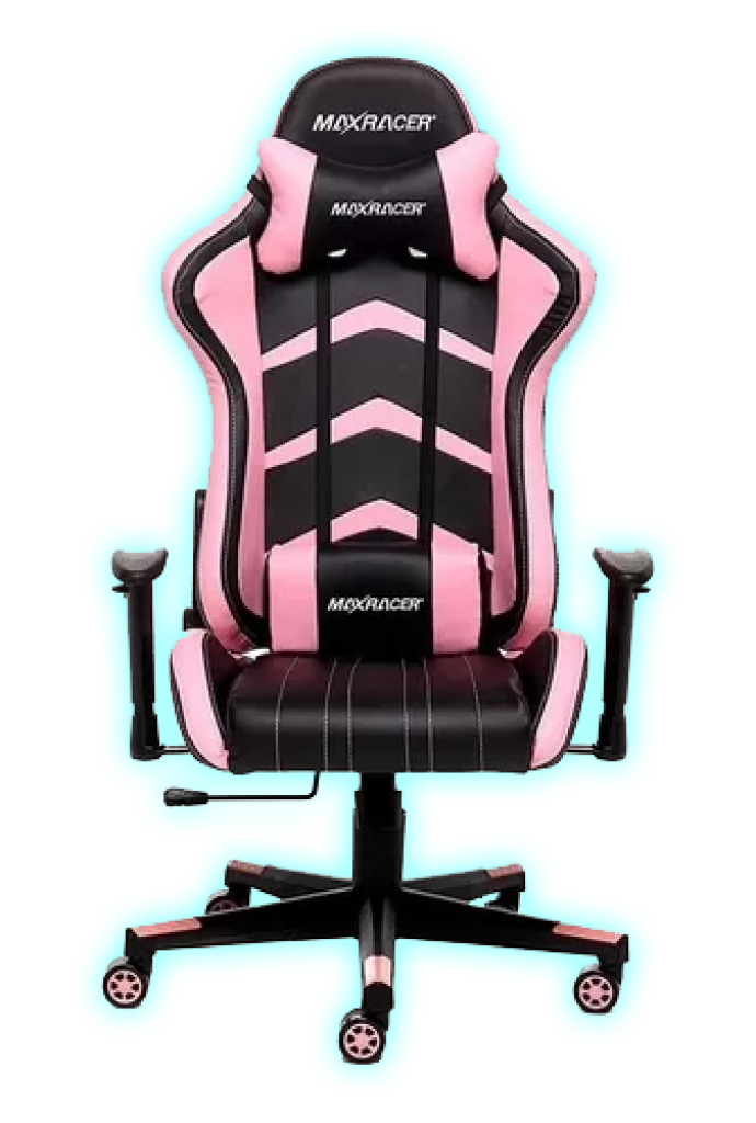 SILLA GAMING MAX RACER AGGRESSIVE AGG-7 (ROSA/NEGRO)