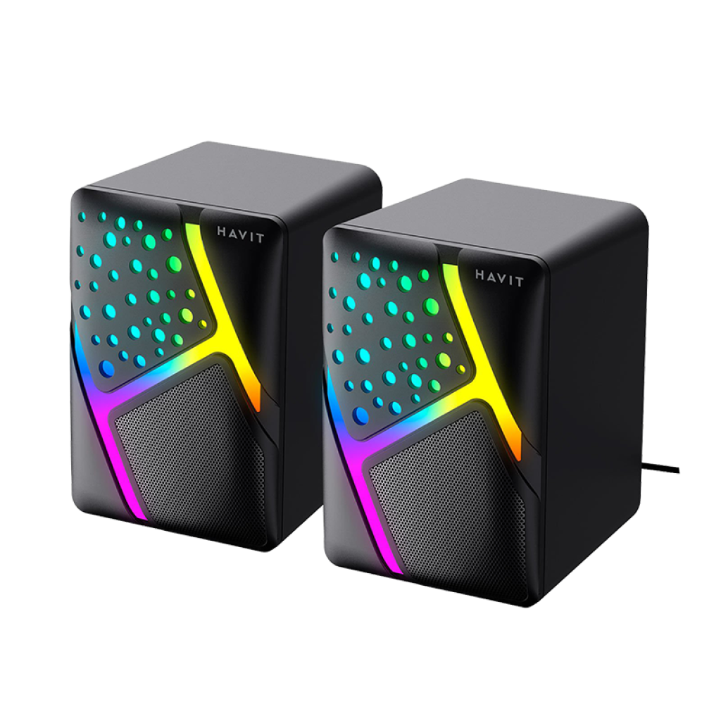 SPEAKER HAVIT SK763/JACK 3,5MM/RGB/NEGRO/HVSPK-SK763-BK SPEAKER HAVIT SK763/JACK 3,5MM/RGB/NEGRO/HVSPK-SK763-BK