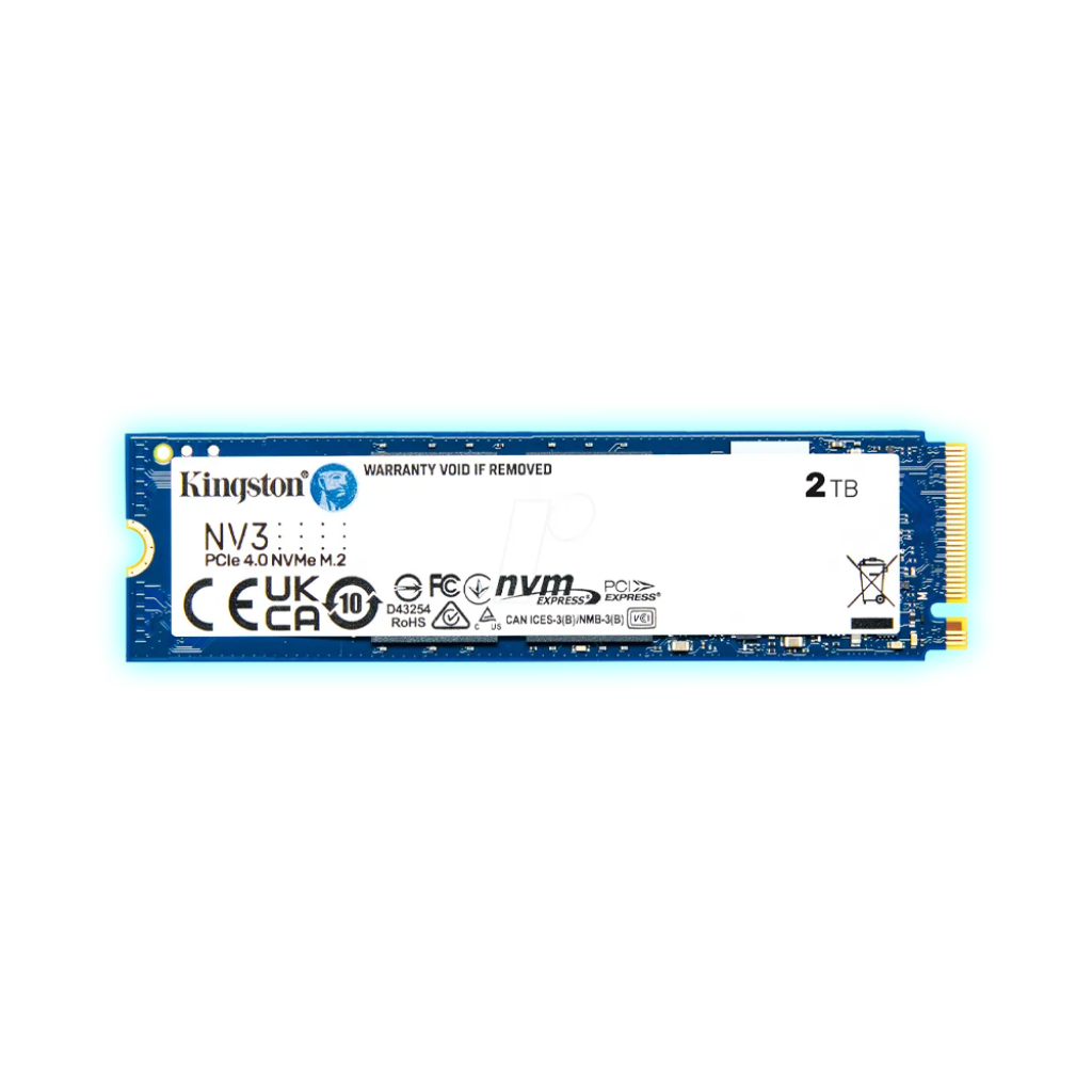 SSD 2TB NVME KINGSTON NV3 PCIE 4.0 SNV3S - SNV3S/2000G