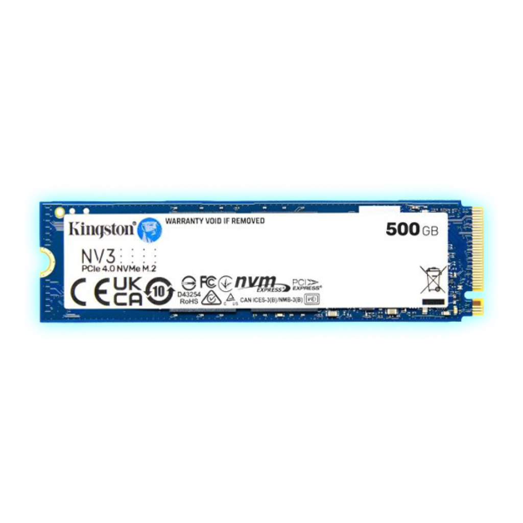 SSD 500GB NVME KINGSTON NV3 PCIE 4.0 SNV3S/500G