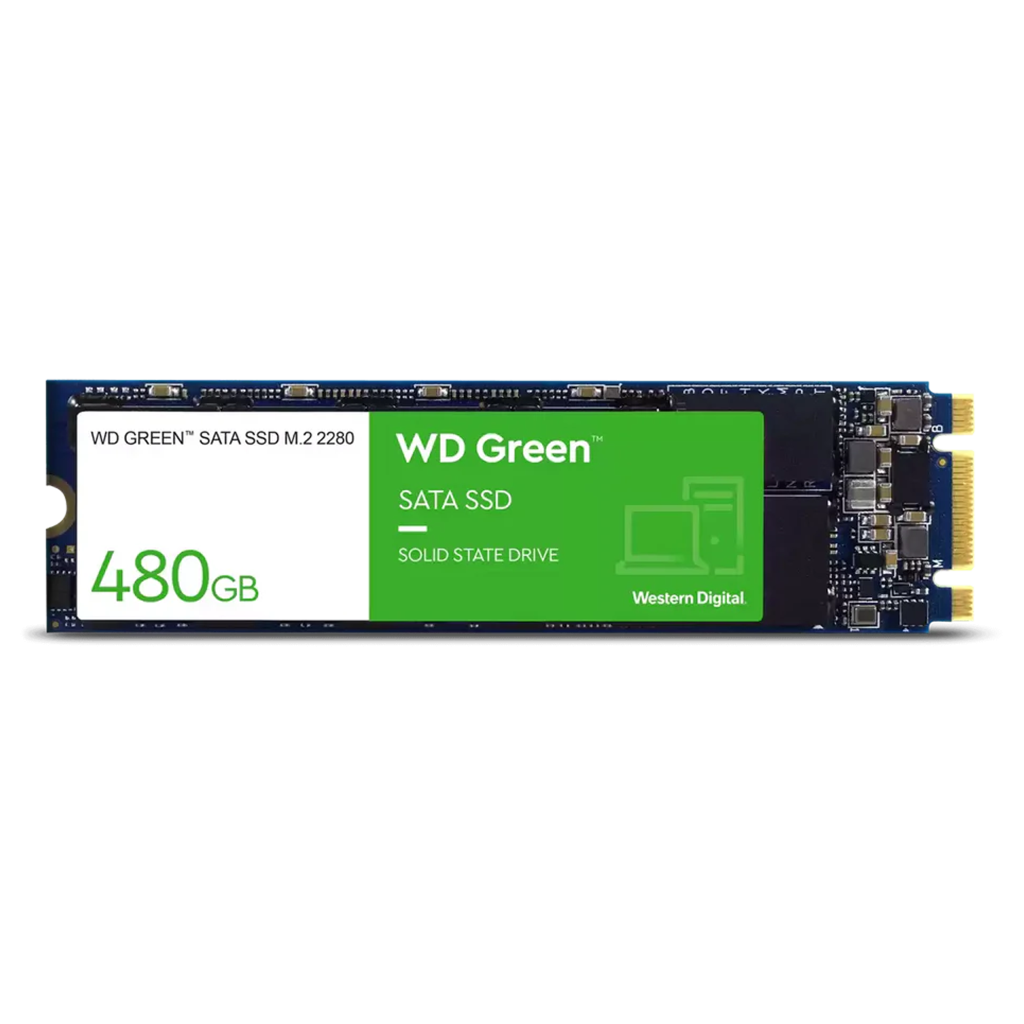 SSD M.2 480GB WESTERN DIGITAL WD GREEN 2280 SATA/WDS480G3G0B