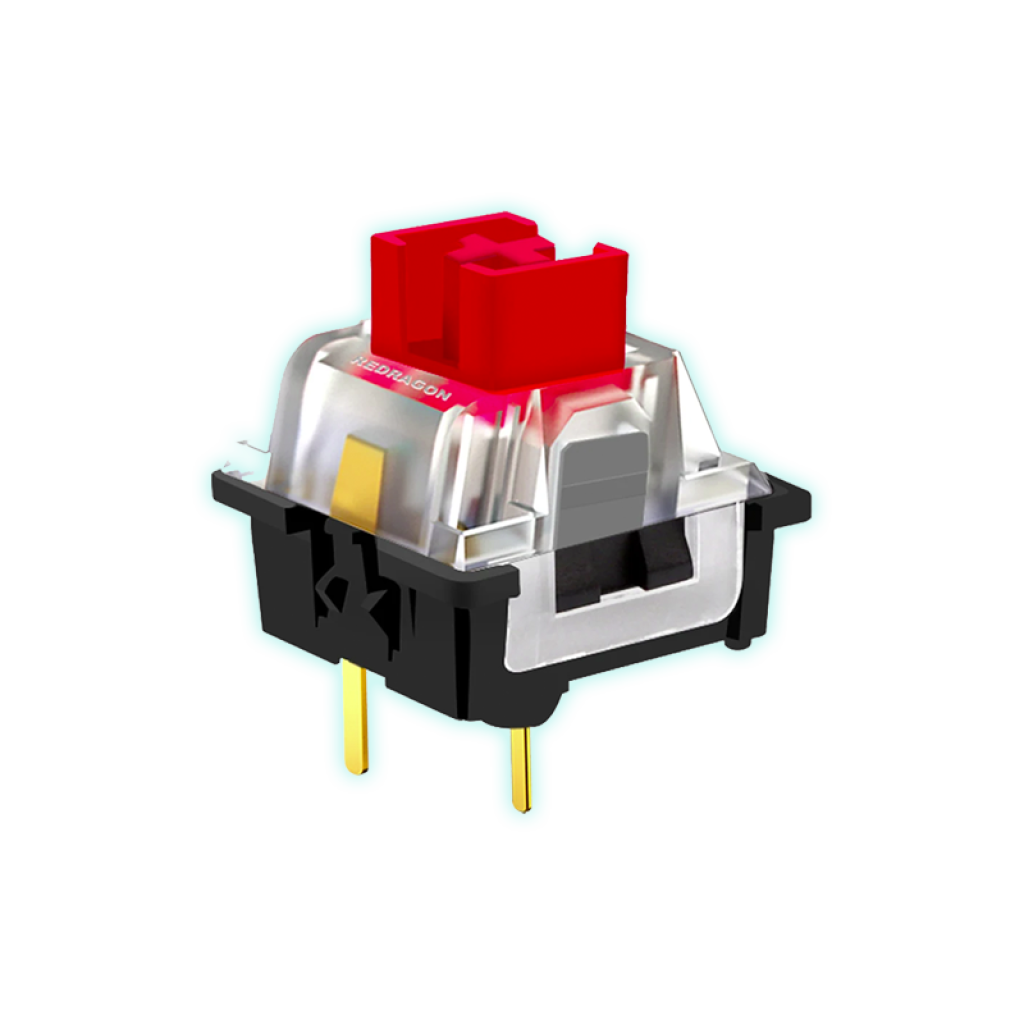 SWITCH REDRAGON RGB ROJO