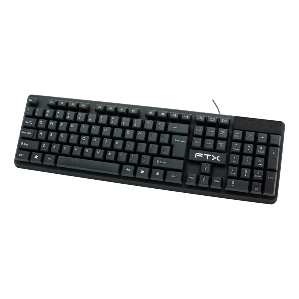 TECLADO FTX K002 USB/NEGRO