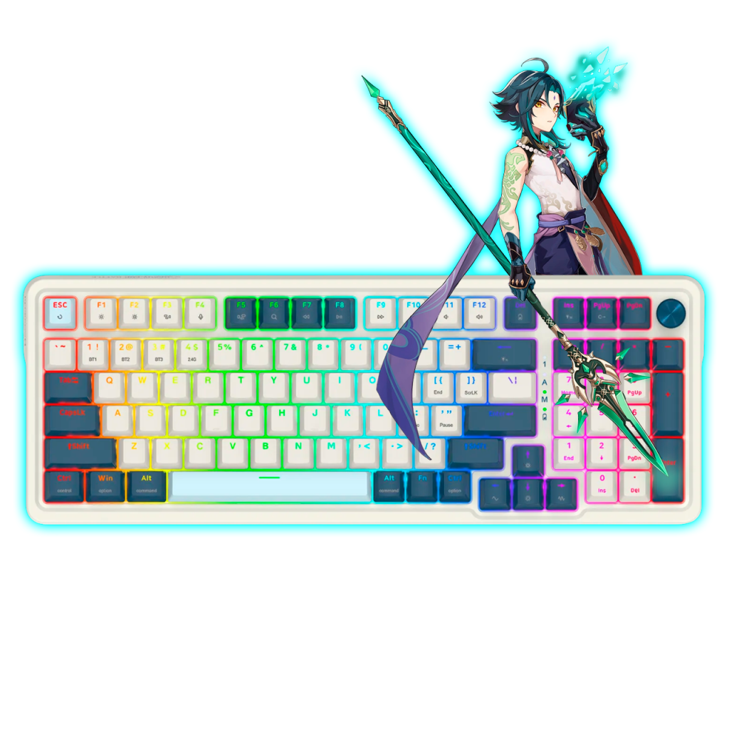 TECLADO MECANICO REDRAGON EISA PRO RGB K686WB S/W RED