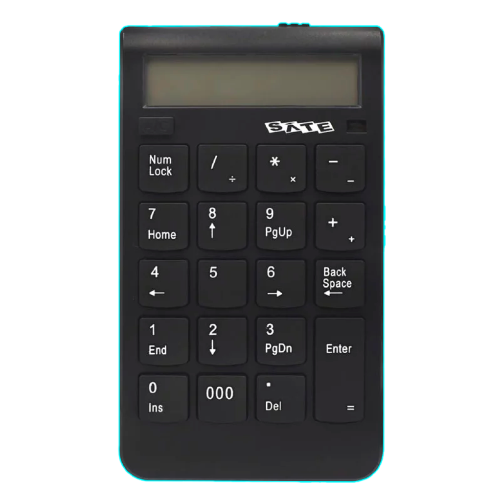 TECLADO NUMERICO BLUETOOTH SATE AK-186B