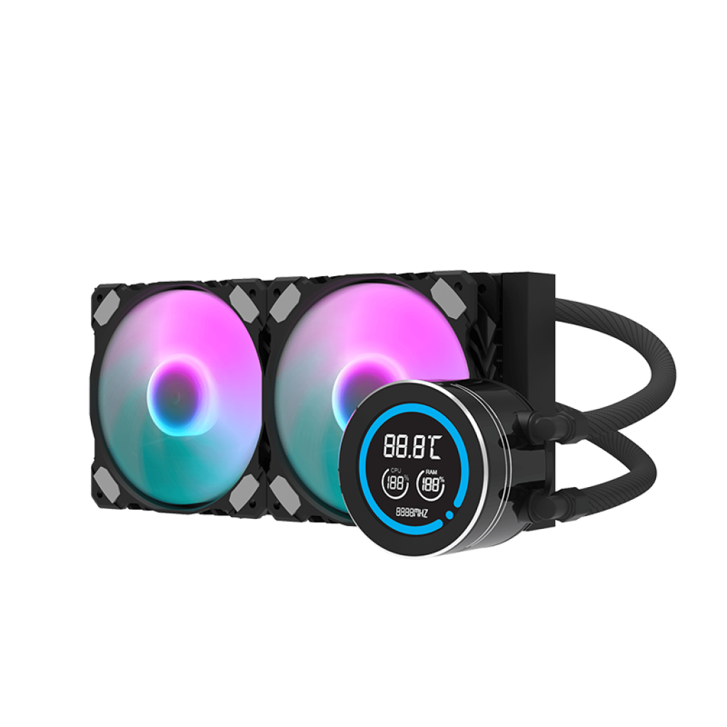 WATER COOLING AIGO DARKFLASH 240MM DN240D NEBULA SERIES BLACK